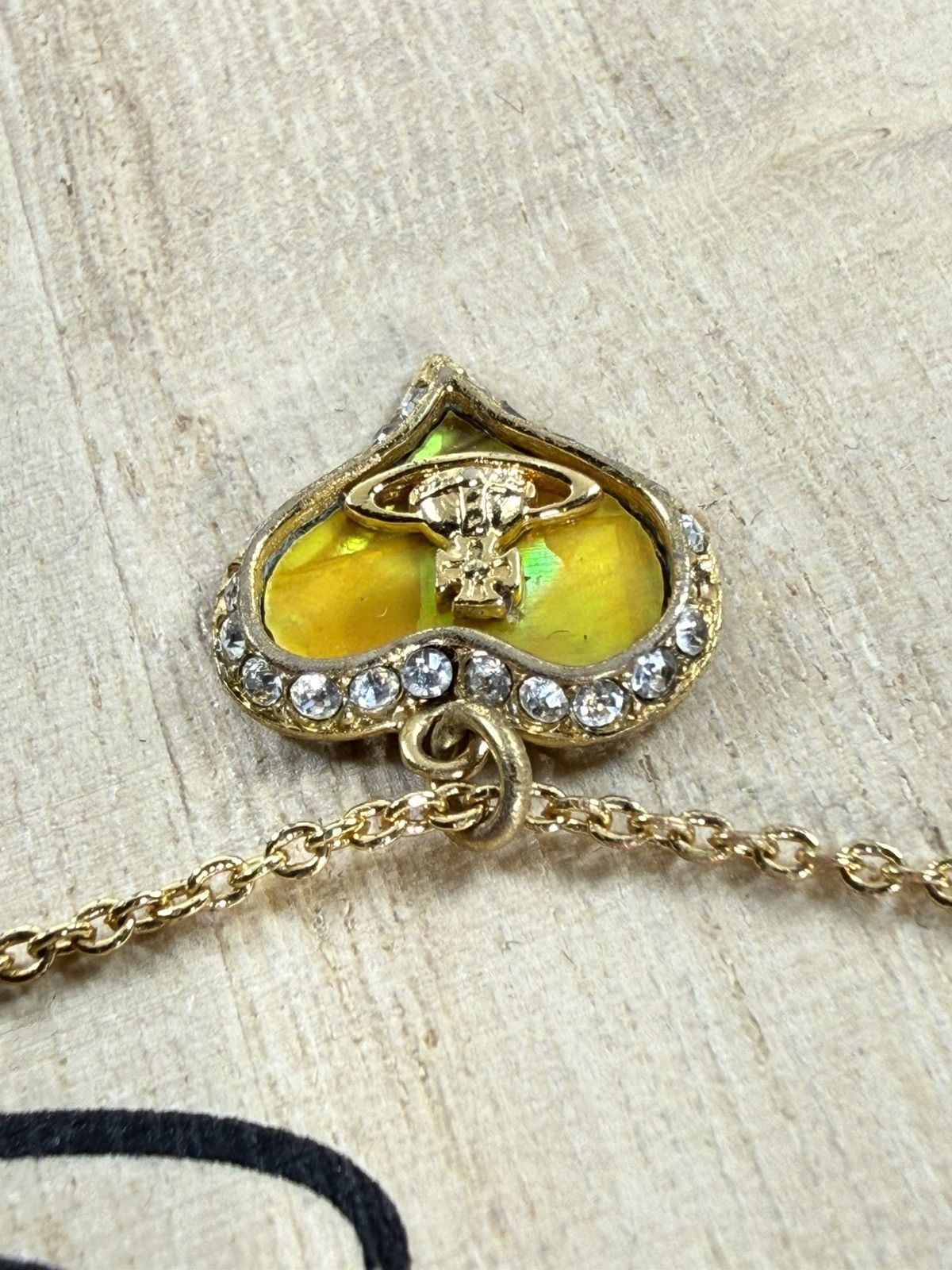 Vivienne Westwood Vivienne Westwood Petra Heart Pendant Necklace In Gold Size ONE SIZE - 11 Thumbnail