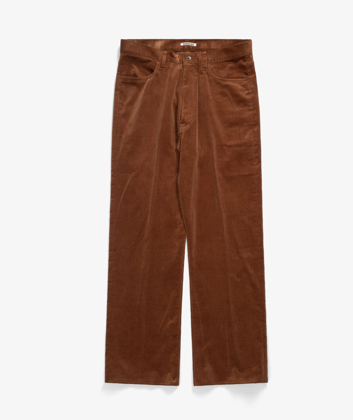 Auralee Brown finx corduroy pants | Grailed