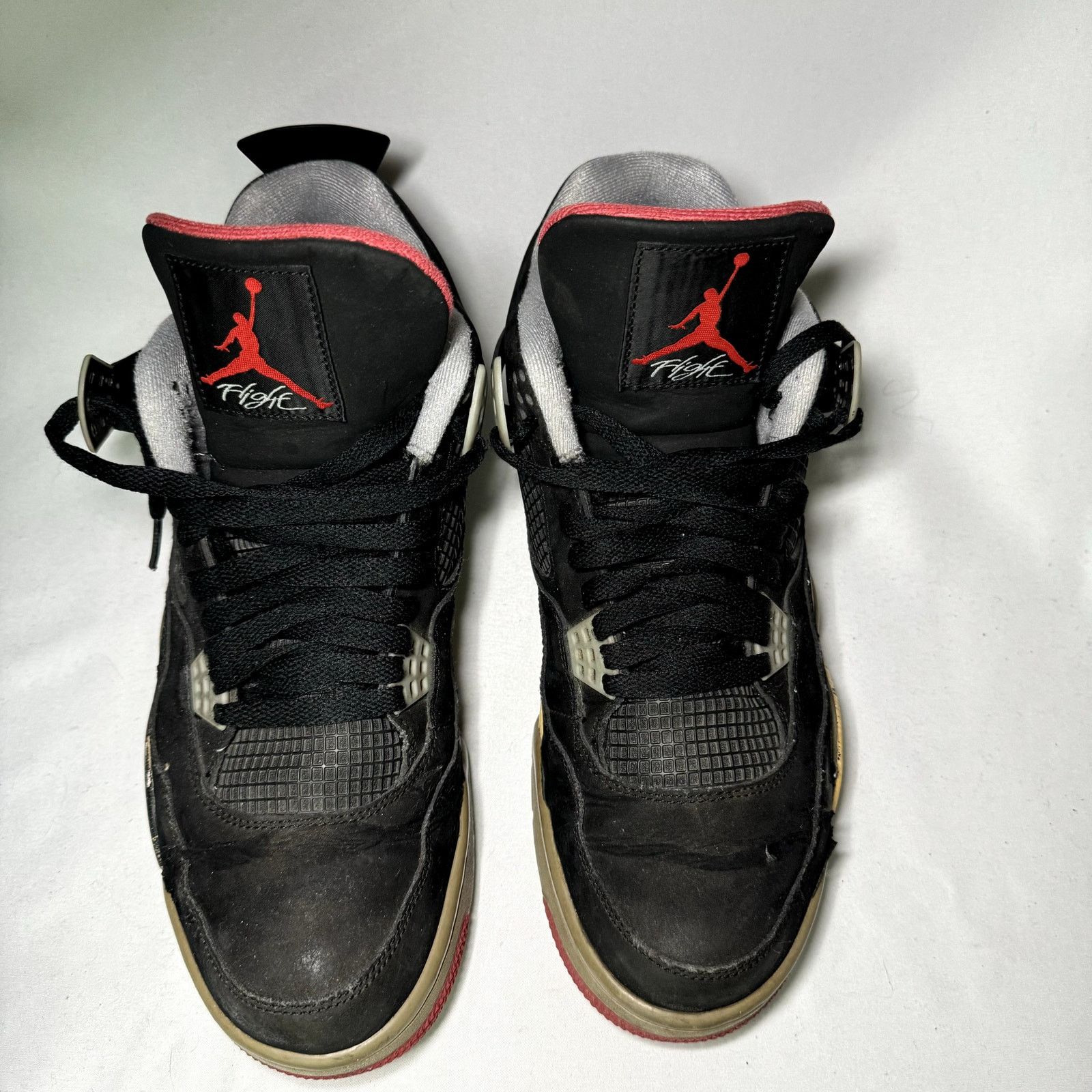 Jordan Brand × Nike Size 12 - Nike Air Jordan 4 Retro Bred 2012 Men's Shoes Size US 12 / EU 45 - 4 Thumbnail