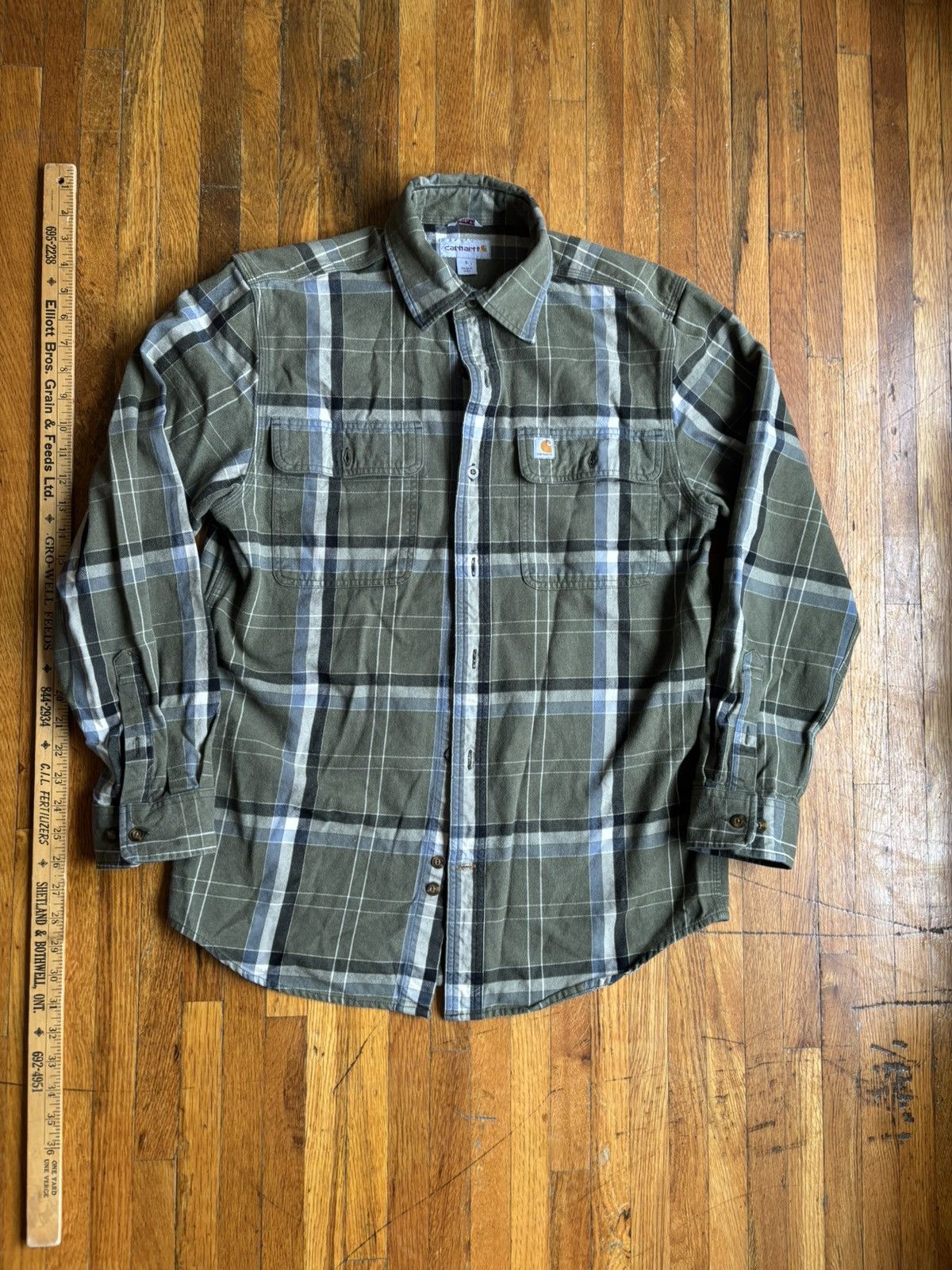 Carhartt Heavy Carhartt Flannel Size US S / EU 44-46 / 1 - 1 Thumbnail