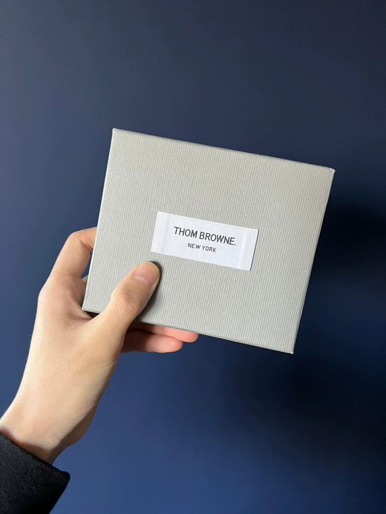 Thom Browne Thom Browne A medium grey tie Size ONE SIZE - 3 Thumbnail