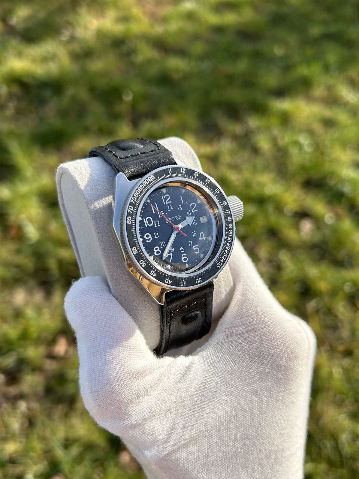 Vintage Vintage Watch Vostok Amphibia Customised Military 1990s Size ONE SIZE - 6 Thumbnail