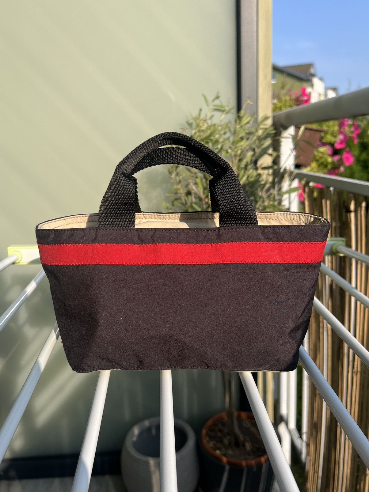 バッグ 90s PRADA ARCHIVE CANVAS TOTE HAND BAG 90s PRADA ARCHIVE CANVAS TOTE HAND BAG