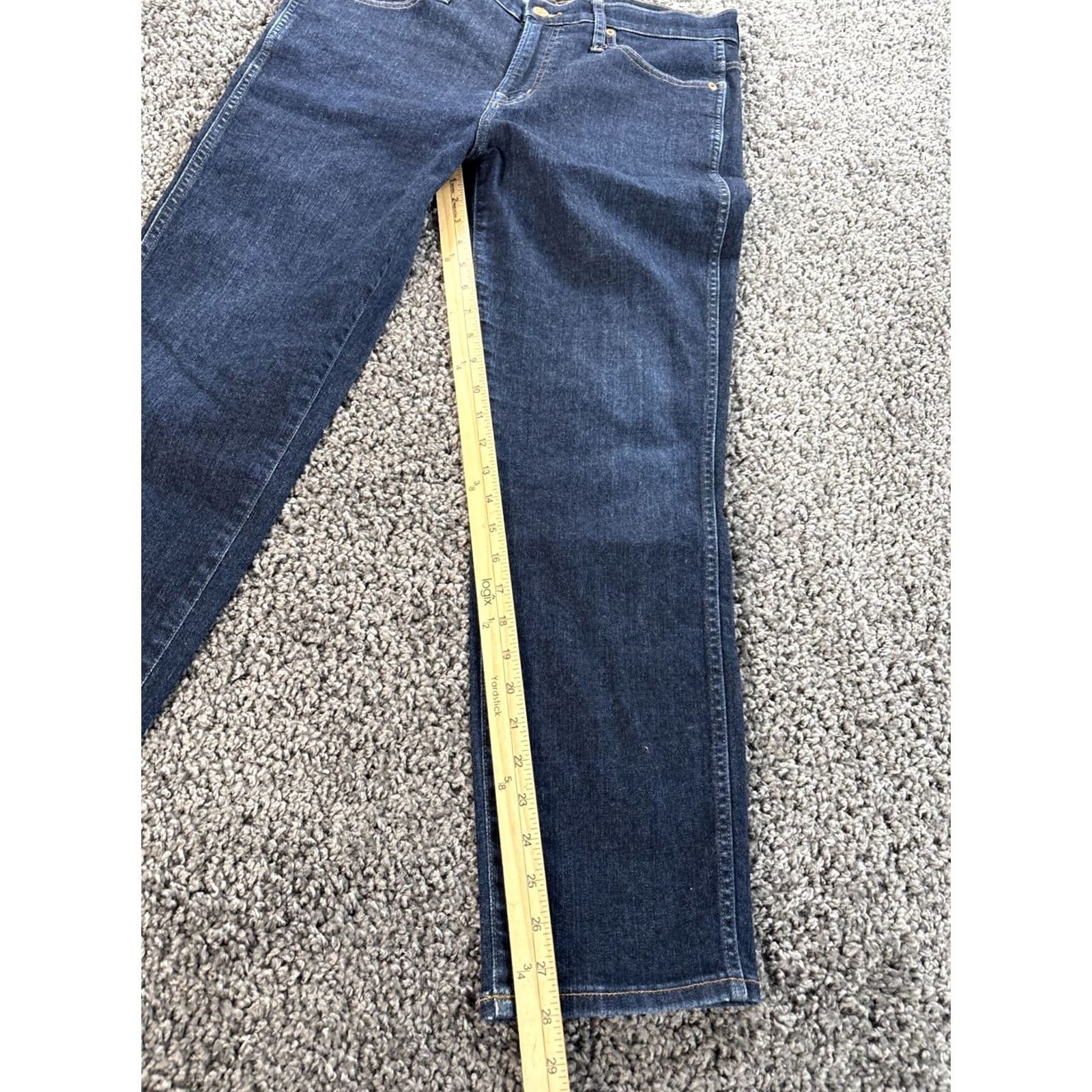 J.Crew VINTAGE J. Crew Jeans Women's Dark Wash Straight 31 9" Blue Size 31 Size 24" / US 00 / IT 34 - 2 Thumbnail