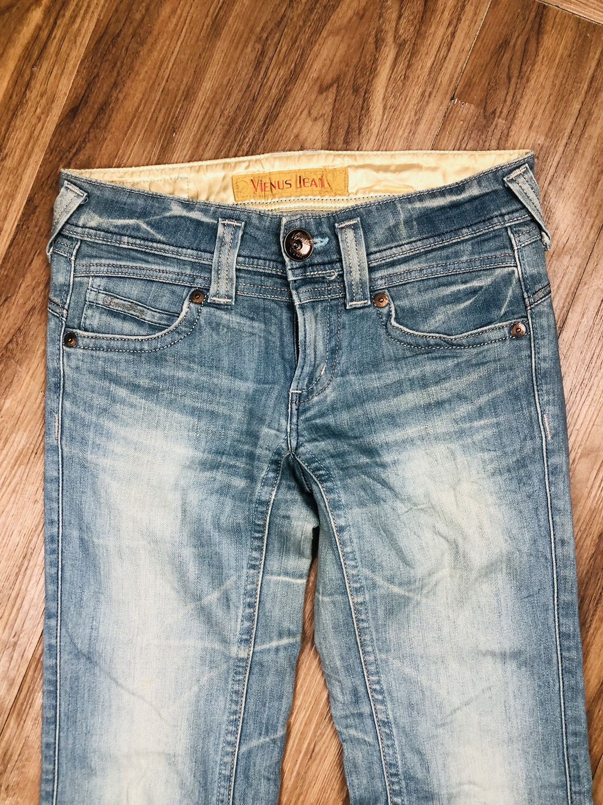 Edwin SOMETHING by EDWIN Women's Bootcut Denim Jeans (40) Size 30" / US 8 / IT 44 - 3 Thumbnail