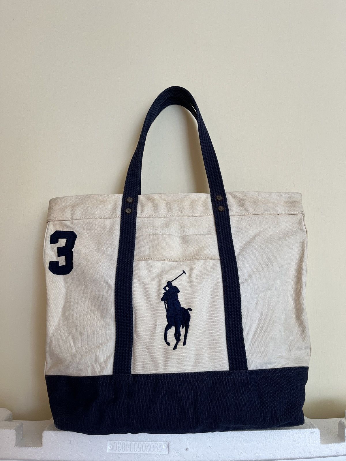 Ralph Lauren Ralph Lauren Large Tote Bag Embroided Size ONE SIZE - 1 Thumbnail