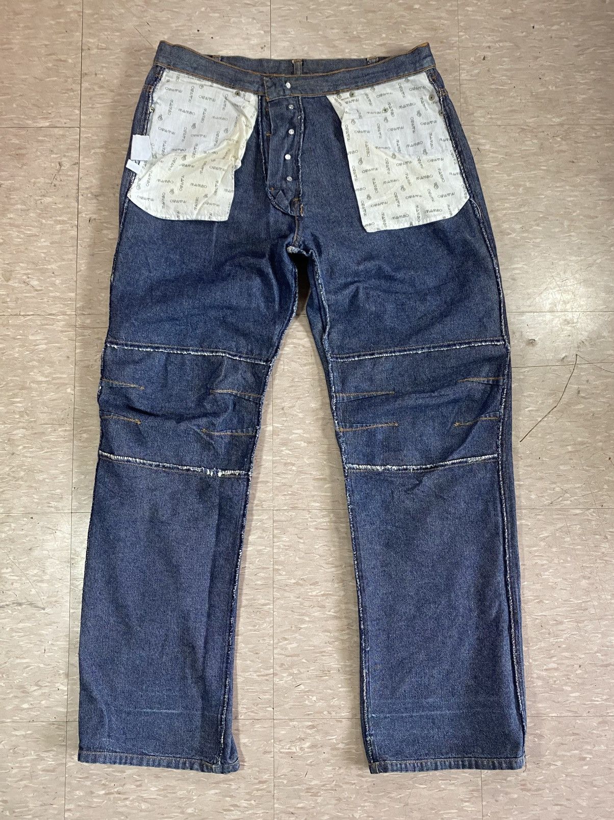 Mambo × Vintage Vintage mambo carpenter jeans baggy style Size US 35 - 3 Thumbnail
