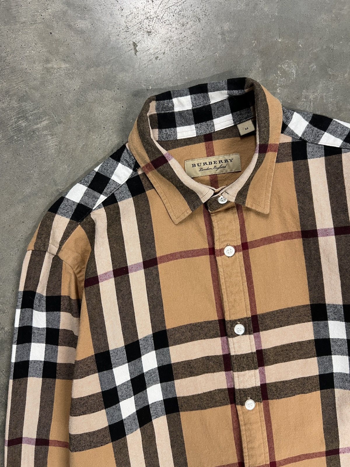 Burberry Burberry Nova Check Flannel Shirt Size US M / EU 48-50 / 2 - 4 Thumbnail