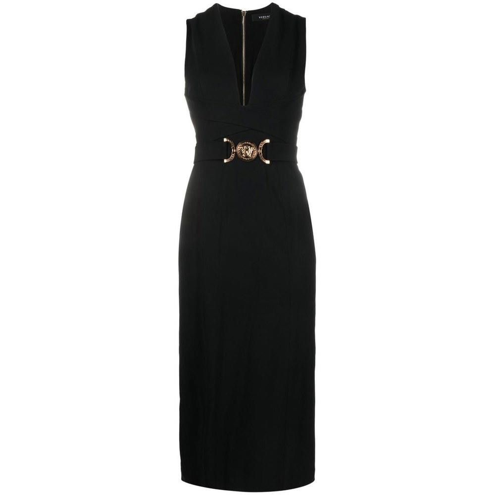 VERSACE BLACK SUIT DRESS SIZE 44