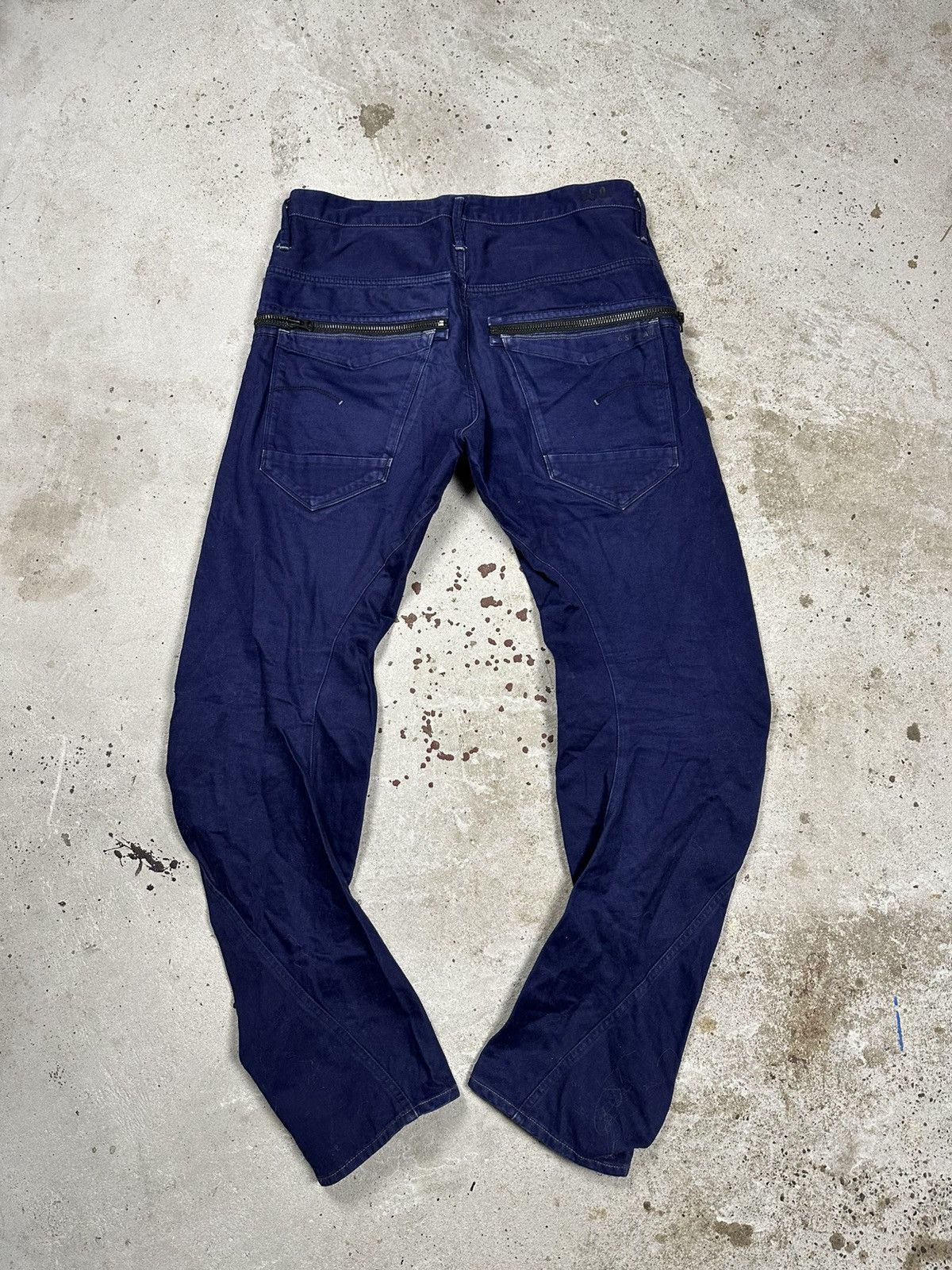 G-Star Vintage Y2K G Star Raw New Riley 3D Loose Tapered Coj Pants Size US 34 / EU 50 - 2 Thumbnail