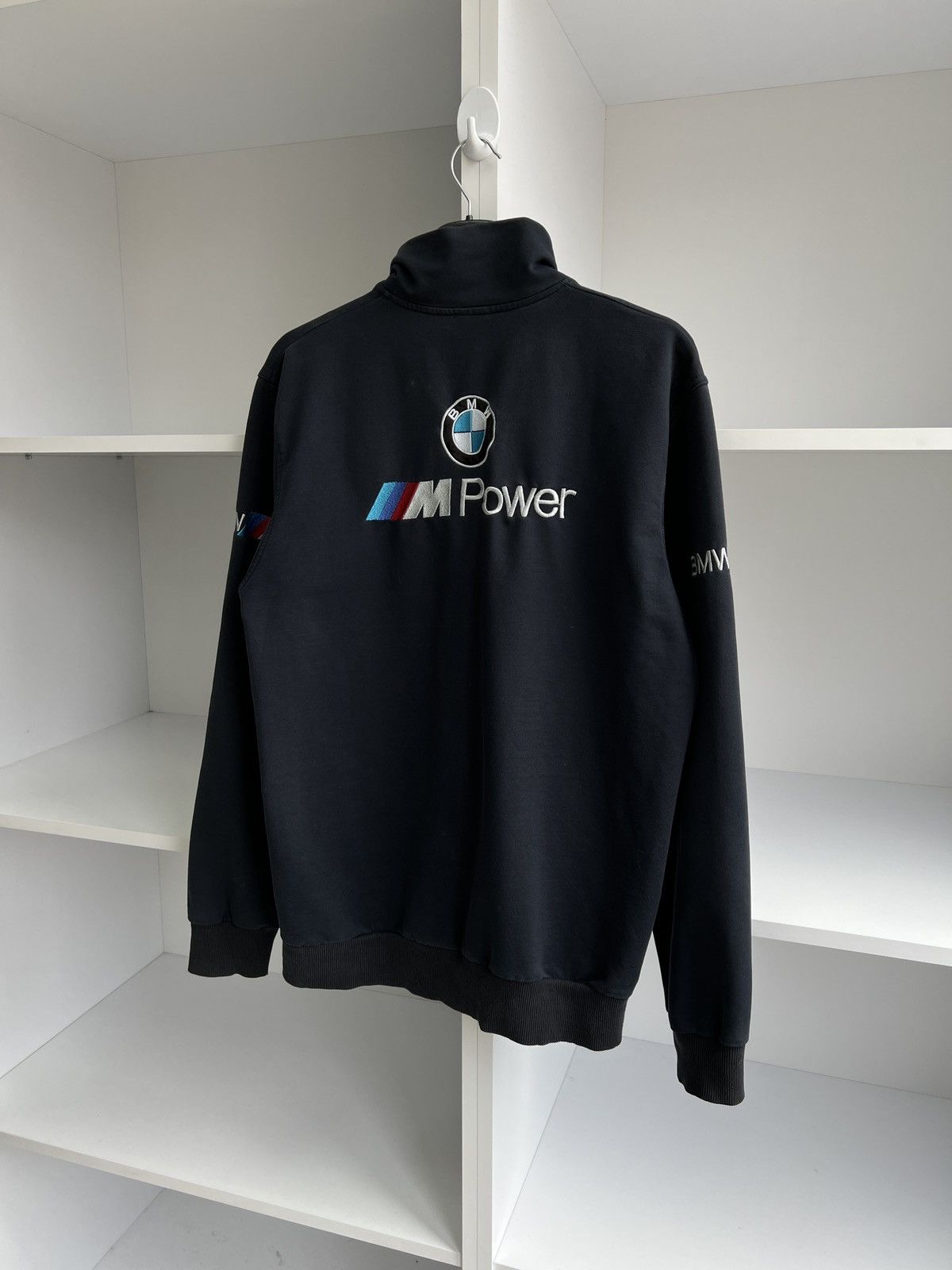 BMW × Vintage Vintage BMW Racing zip sweatshirt Size US L / EU 52-54 / 3 - 10 Thumbnail