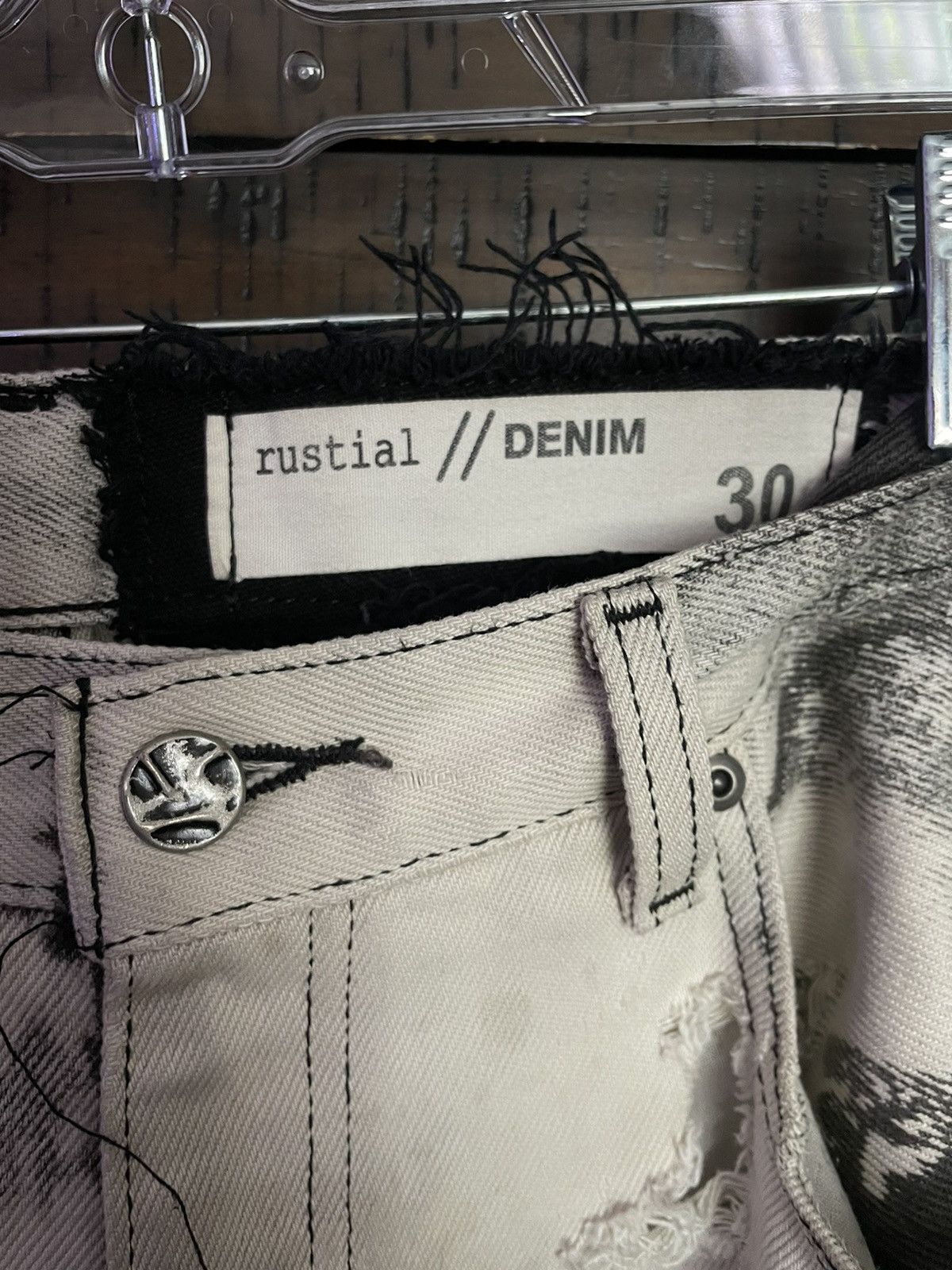 Other Rustiall Dirty Snow Denim Size US 30 / EU 46 - 8 Thumbnail