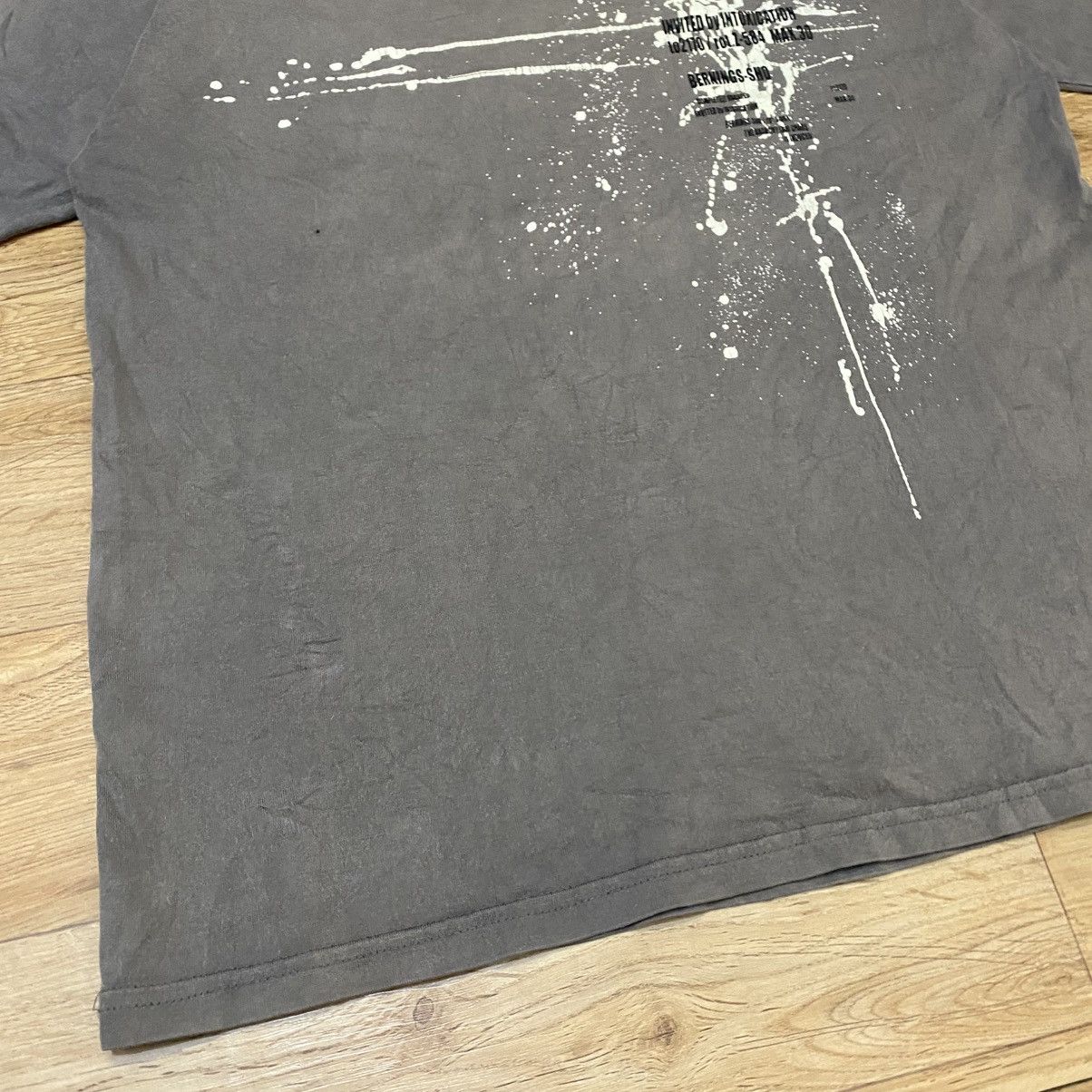 BERNINGS SHO 2000s Burnings Sho Inveted By Intoxication Faded Tee Size US M / EU 48-50 / 2 - 10 Thumbnail