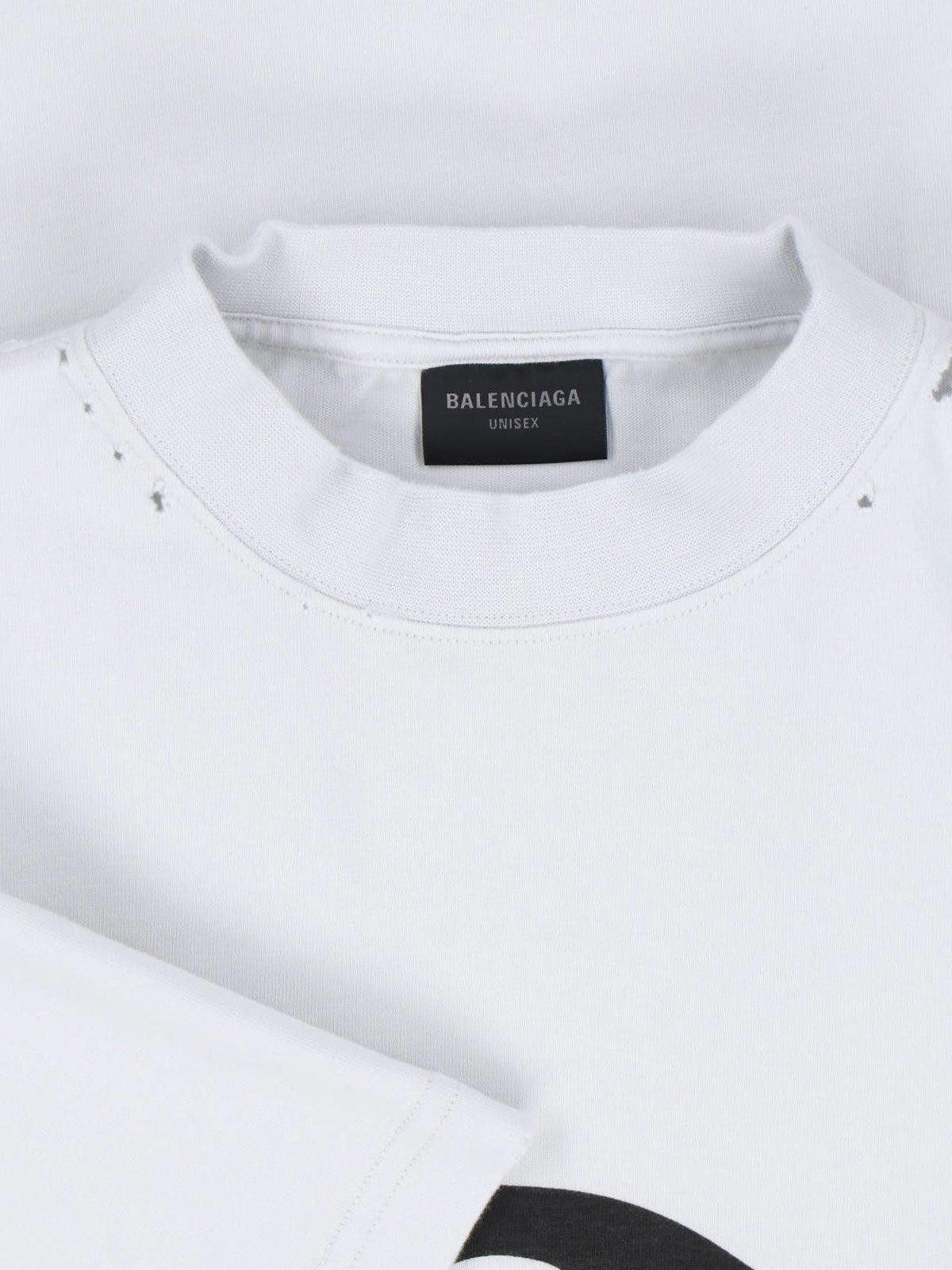 Balenciaga BALENCIAGA 3B LIQUEFIED T-SHIRT SIZE II Size ONE SIZE - 3 Thumbnail