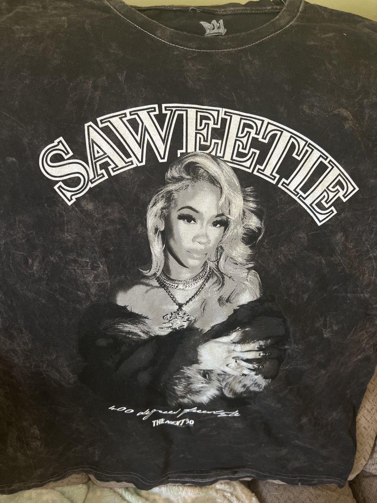 Hypebeast 2025 Legends Apparel Saweetie 400 Degrees Freestyle Tee Size US L / EU 52-54 / 3 - 2 Thumbnail