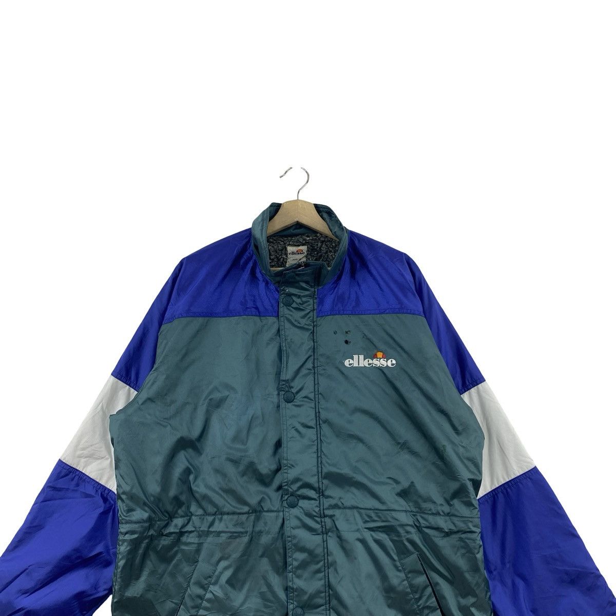 Ellesse Vintage ELLESSE Puffer Jacket Sherpa Winter Coat JASPO Retro Size US XXL / EU 58 / 5 - 2 Thumbnail