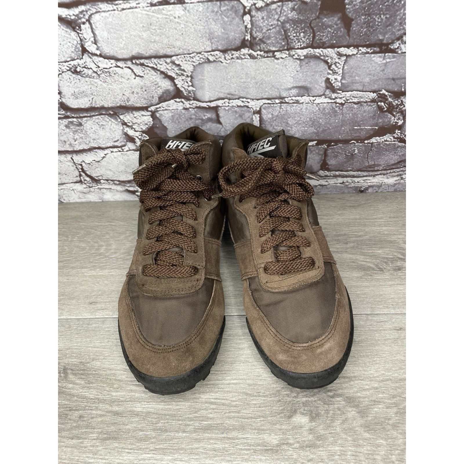 Hi Tec Hi-Tec Shasta Brown Mesh Suede Mid Lace Up Hiking Boots Wome Size US 9.5 / IT 39.5 - 16 Thumbnail