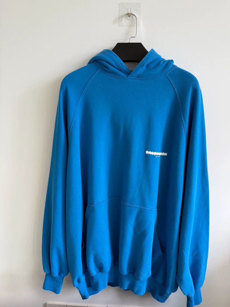 Other Balenciaga Blue Hoodie Size US S / EU 44-46 / 1 - 1 Thumbnail