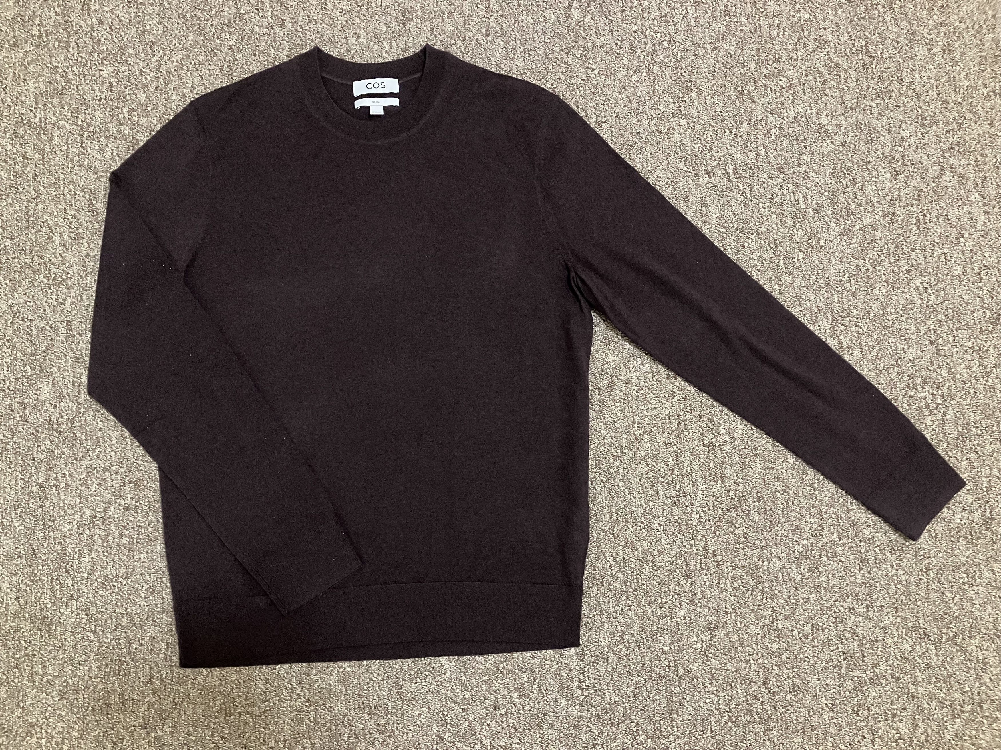 Cos COS Merino Wool Crew Neck Sweater Size US M / EU 48-50 / 2 - 2 Thumbnail