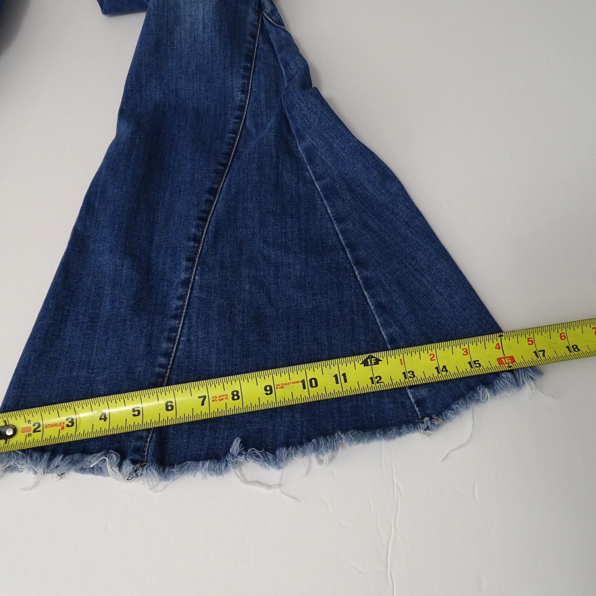 Other L&B Lucky Blessed Mid Rise Flare Jeans Size 4 Distressed Size 27" / US 4 / IT 40 - 12 Thumbnail