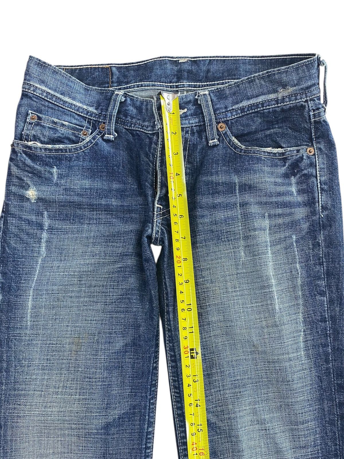 Levi's Vintage Levi’s Blue Faded Wash Style Flare Jeans Size US 28 / EU 44 - 6 Thumbnail