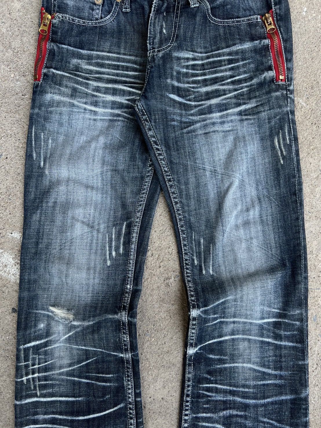 semanticdesign Archive* Semantic design Washed Multiple Pocket/Zipper Pants Size US 29 - 6 Thumbnail
