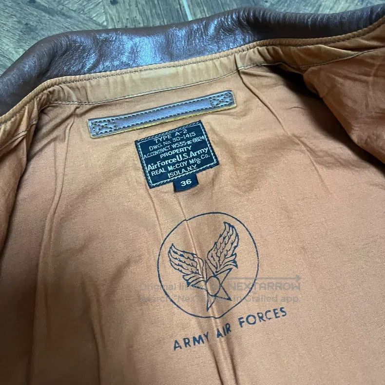 The Real McCoy's The Real McCoys A2 Flight Jacket Size US S / EU 44-46 / 1 - 3 Thumbnail