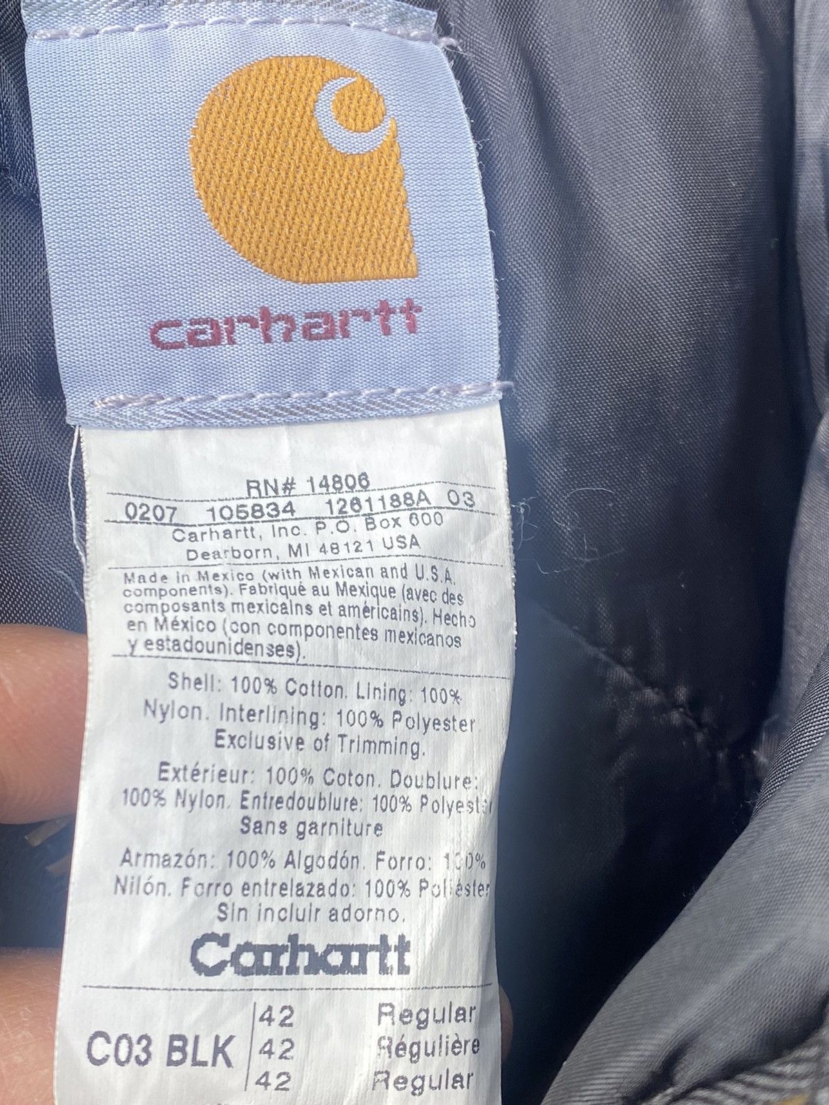 Carhartt Vintage heavy jacket L/xl “42” Size US L / EU 52-54 / 3 - 7 Thumbnail