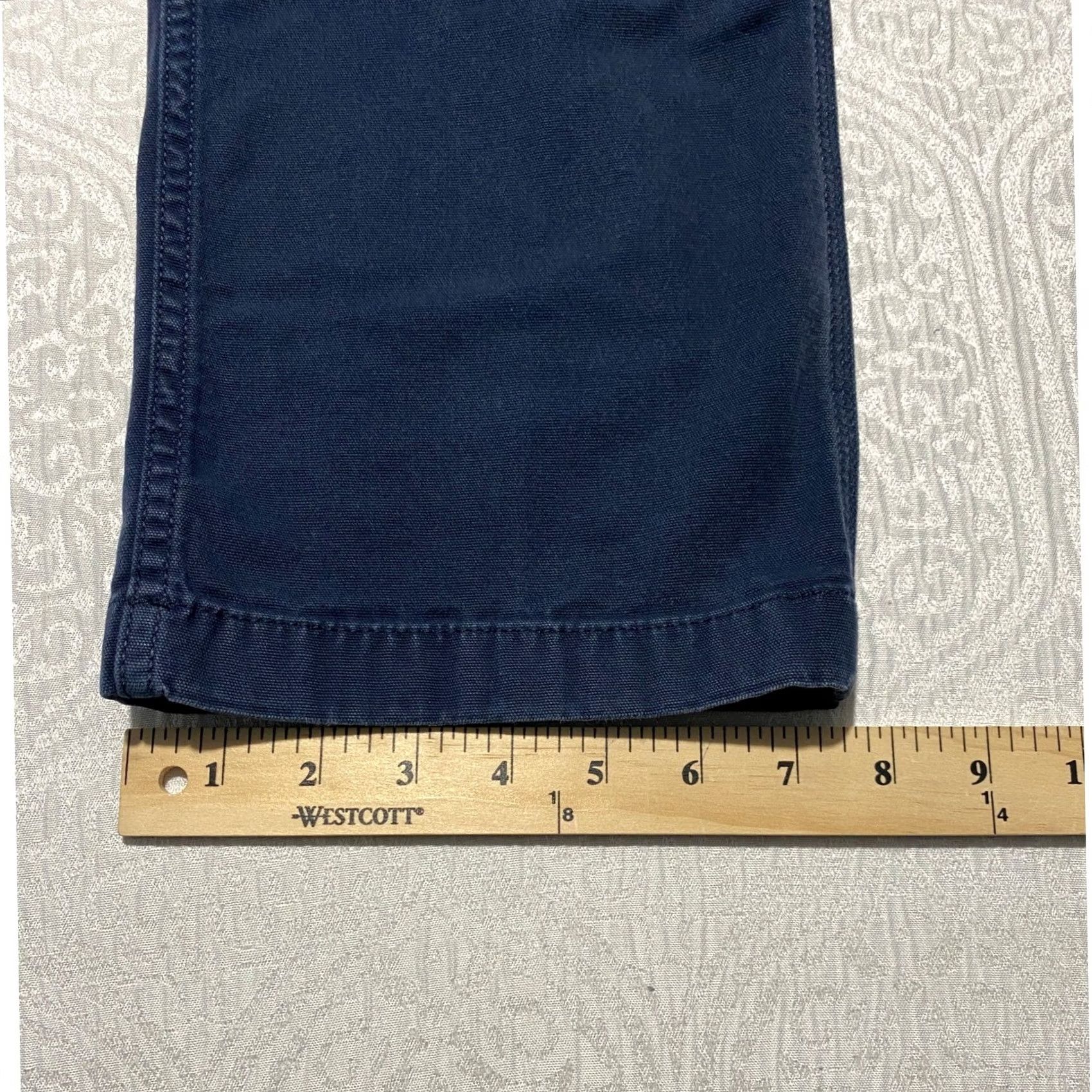 Carhartt Carhartt Mens Rugged Flex Canvas Cargo Work Pants Navy 34x28 BN3574-M Size US 34 / EU 50 - 6 Thumbnail