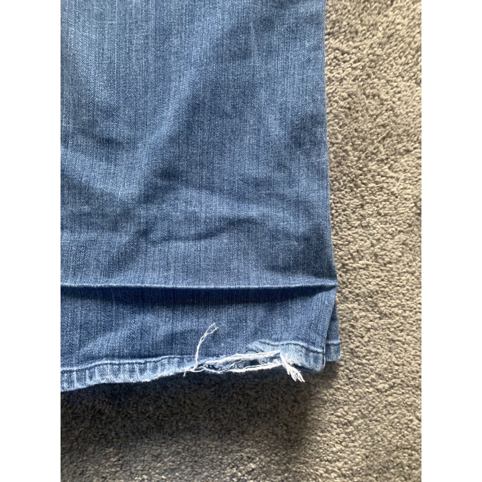 Vintage VINTAGE ELLE Womens Stretch Denim Boot Cut Jeans Size 14 Blue Denim Bootcut 31 Inseam Womens 14 Stretch Jeans Size 36" / US 14 / IT 50 - 7 Thumbnail