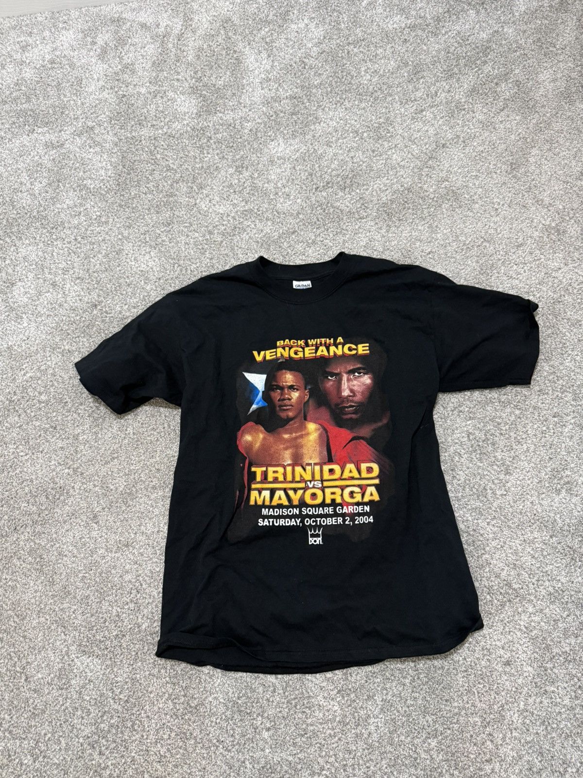 Gildan Trinidad vs. Mayorga 2004 Shirt L Boxing Sports Size US L / EU 52-54 / 3 - 1 Thumbnail