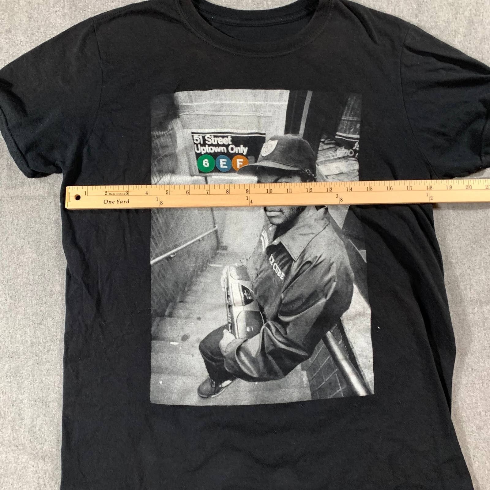 Other Ice Cube Shirt Women Medium Black Short Sleeve Size M / US 6-8 / IT 42-44 - 3 Thumbnail
