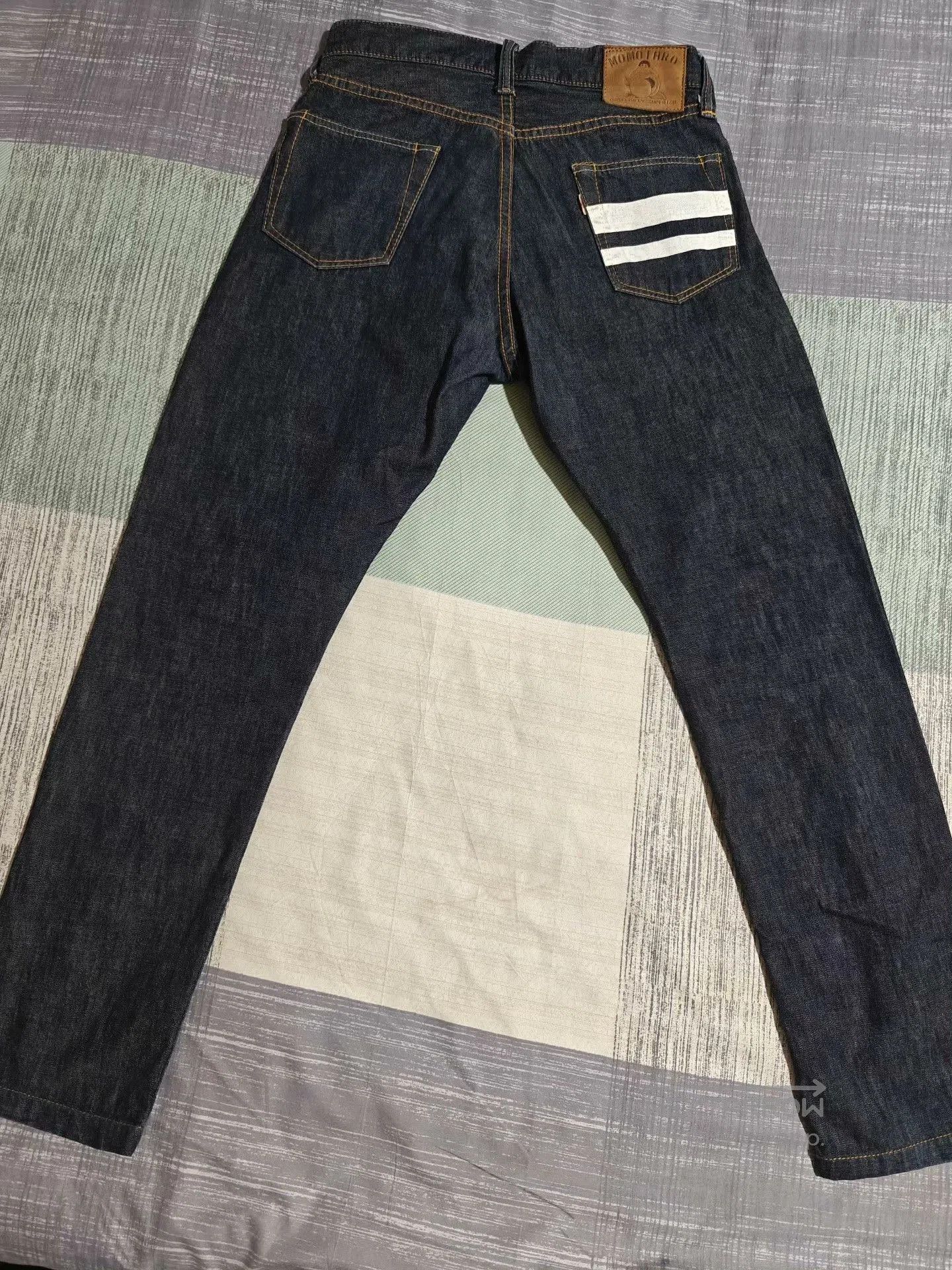 Momotaro Jeans MOMOTARO JEANS 0405 10oz Raw Denim Jeans. Size US 29 - 3 Thumbnail