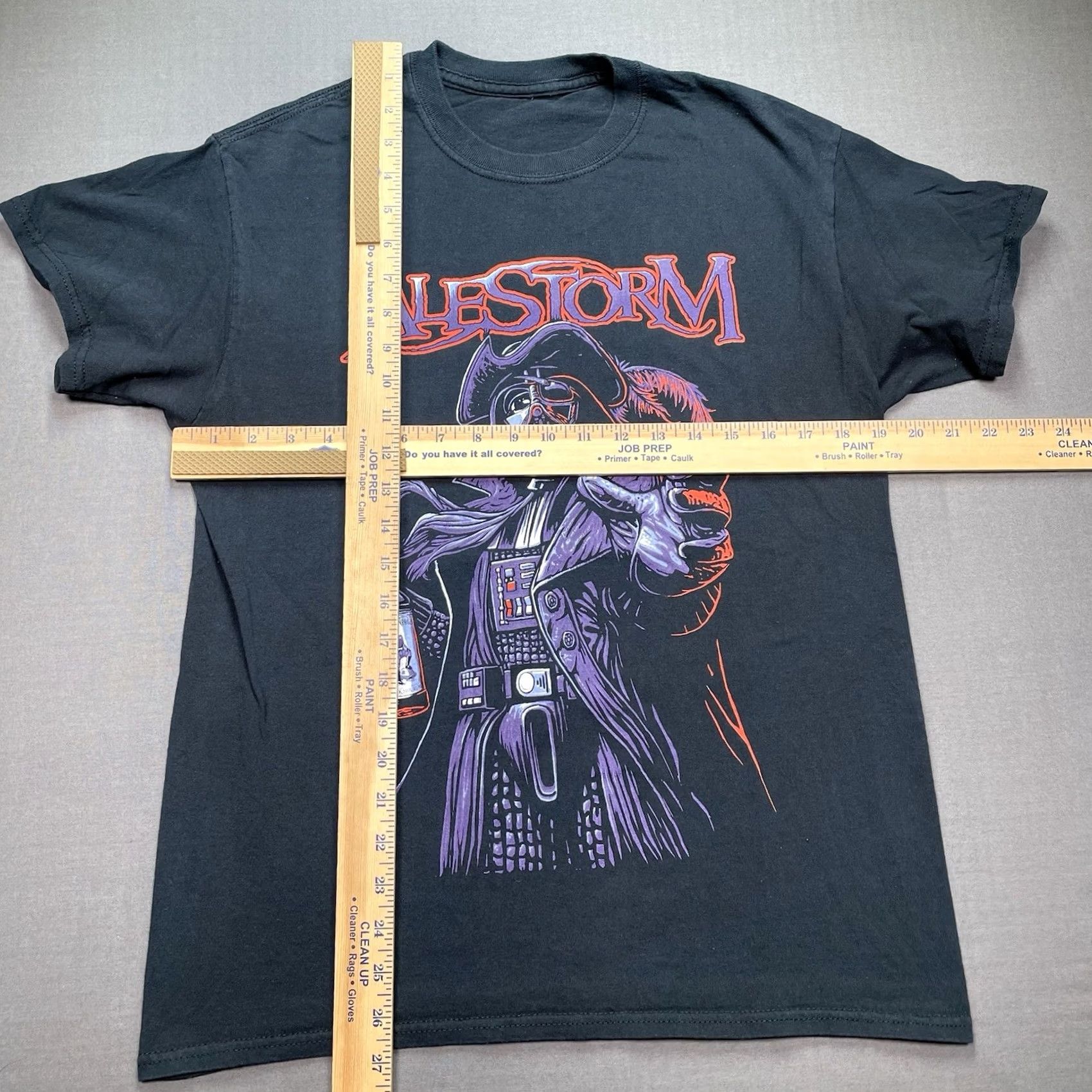 Star Wars Alestorm Shirt Men Medium Darth Vader Star Wars Black Tee Short Sleeve T-Shirt 90s Band Movie Music Rock Mens Size US M / EU 48-50 / 2 - 3 Thumbnail