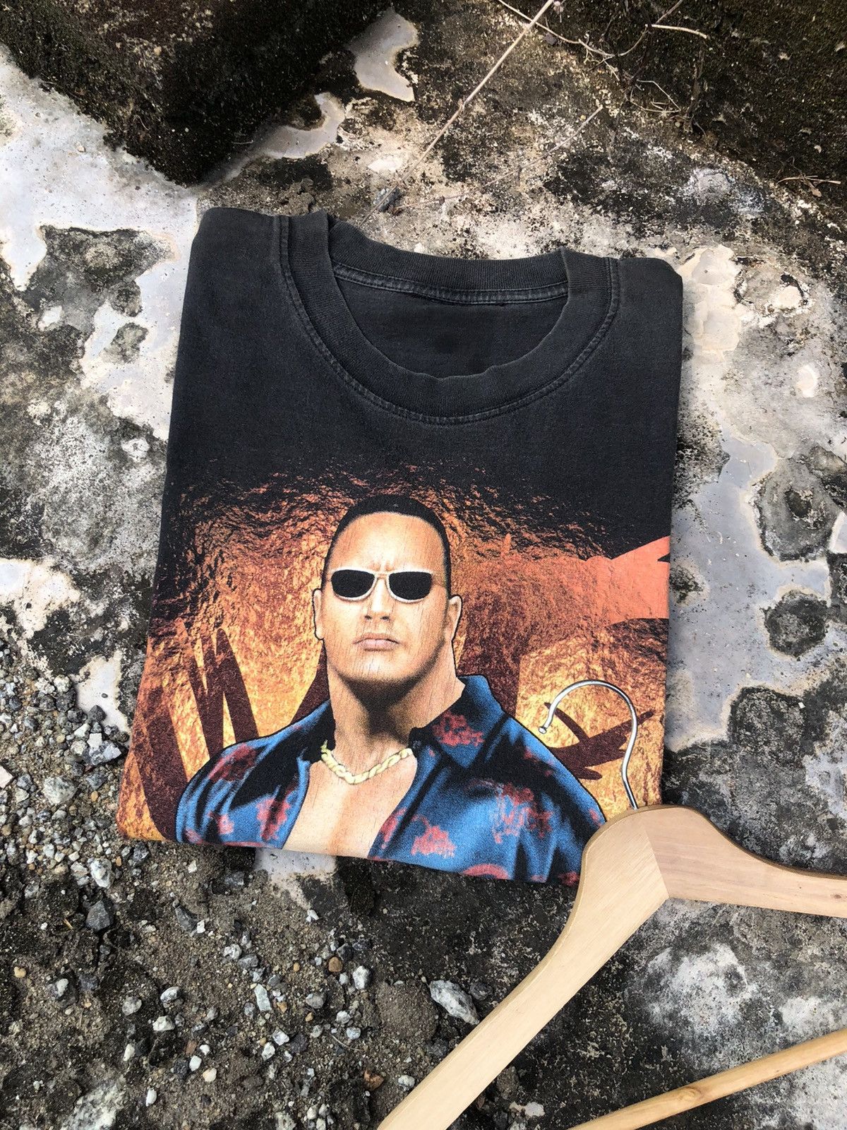 Vintage × WCW/nWo × WWE Vintage Wrestling The Rock LongSleeve Tee Wwe Wwf Nwo Size US S / EU 44-46 / 1 - 1 Thumbnail
