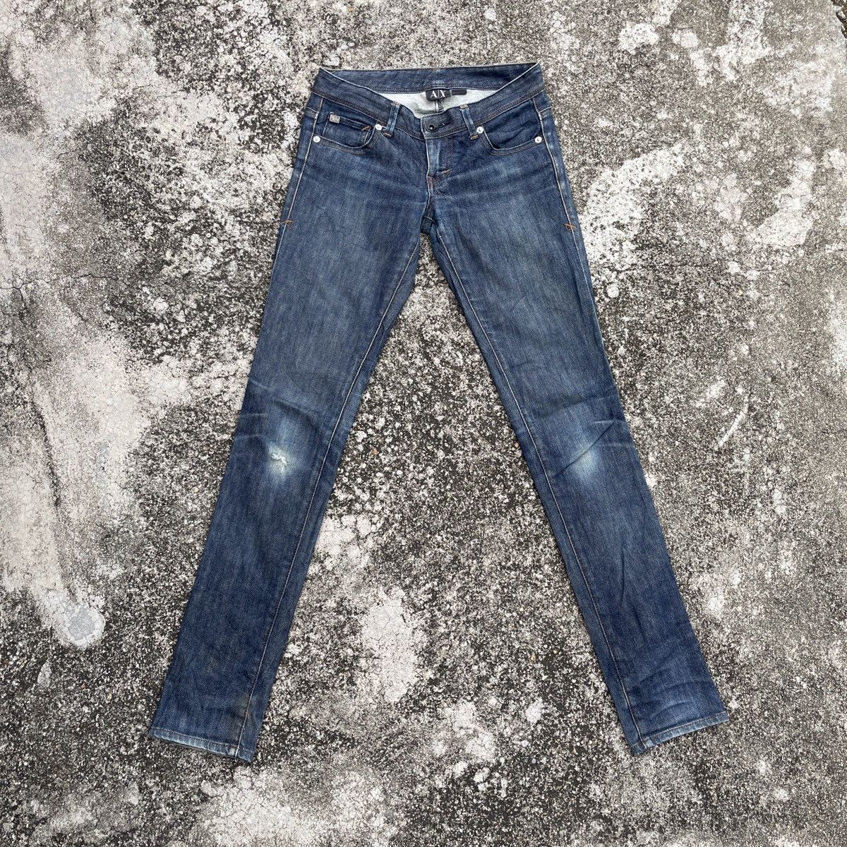 Armani Exchange Vintage Ax Armani Exchange Denim Size 24" / US 00 / IT 34 - 1 Thumbnail