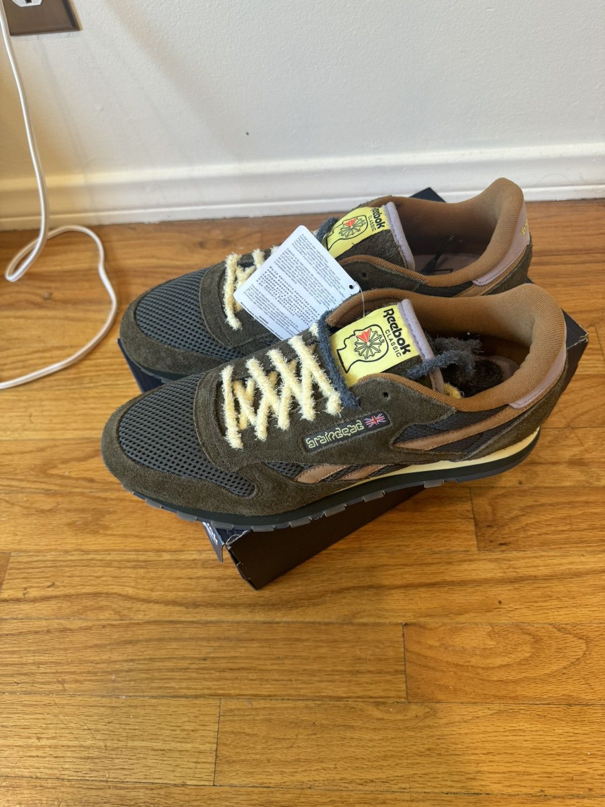 Brain Dead × Reebok Braindead Reebok classic leather Size US 11 / EU 44 - 6 Thumbnail