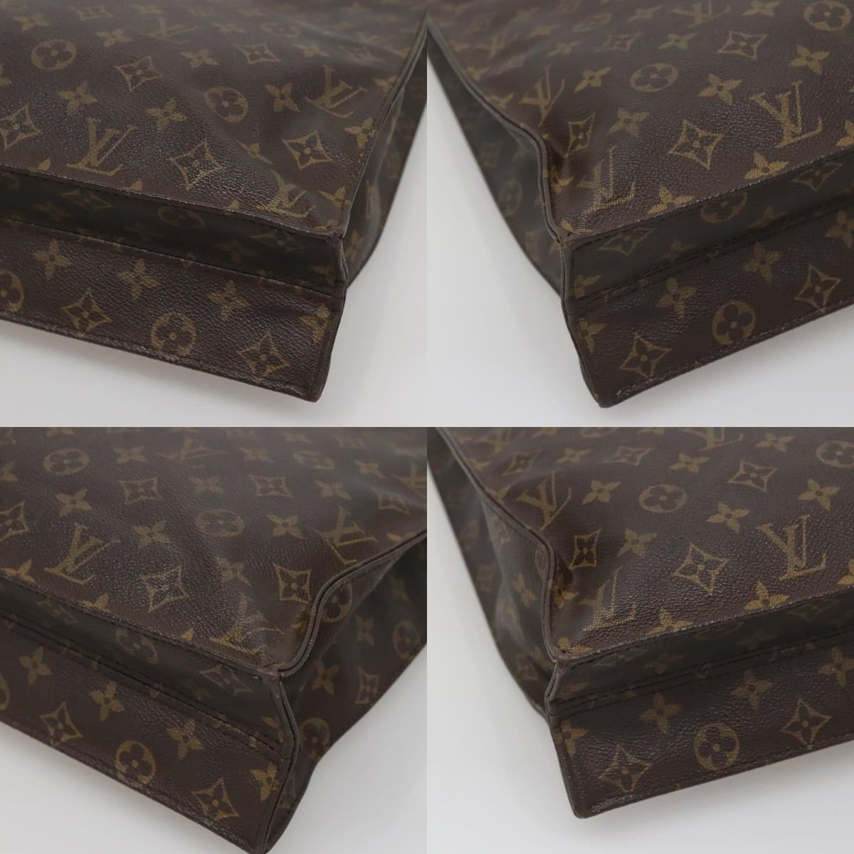 Louis Vuitton LOUIS VUITTON Monogram Sac Plat Hand Bag M51140 Size ONE SIZE - 10 Thumbnail