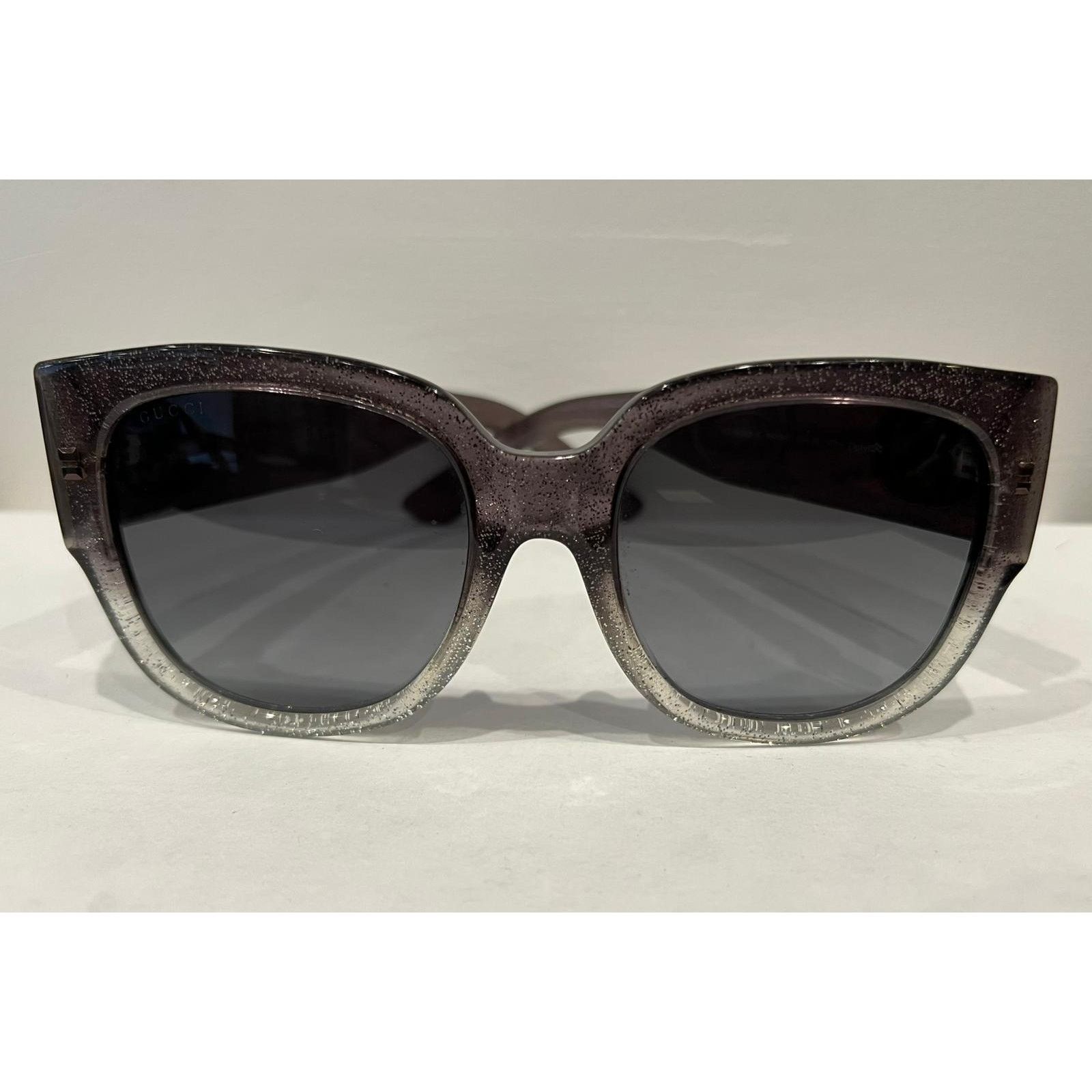 Gucci Glitter Square Optyl Sunglasses 3836/F/S Gray Silver Size ONE SIZE - 3 Thumbnail