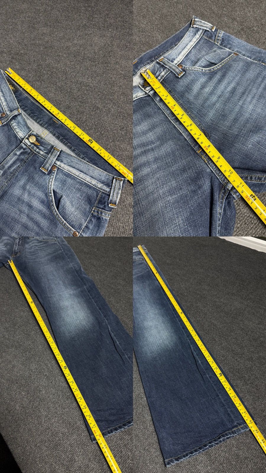 Lee Archive Retro 00s Lee DILLON Bootcut Jeans Opium Punk Y2K Size US 32 / EU 48 - 20 Thumbnail