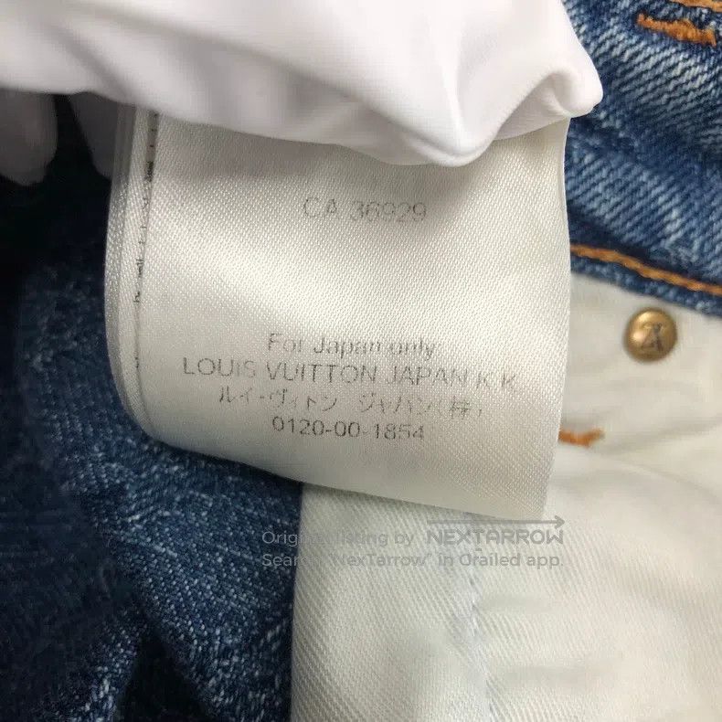 Louis Vuitton Louis Vuitton Old Flower Jeans Size US 29 - 9 Thumbnail