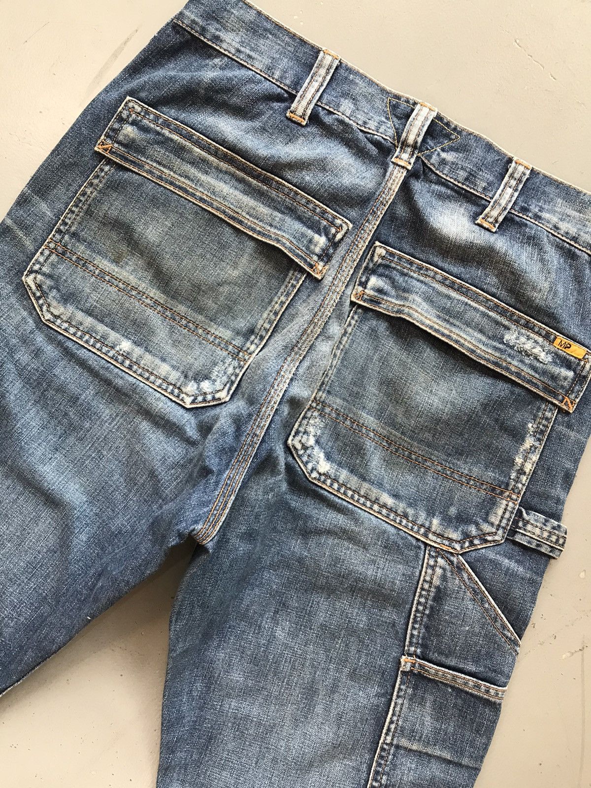 Vintage Vintage meltin pot double knee distressed denim Size US 30 / EU 46 - 10 Thumbnail