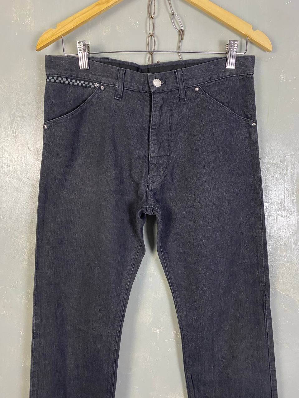 Louis Vuitton Louis Vuitton Denim Patch Regular Jeans Size US 30 / EU 46 - 2 Thumbnail