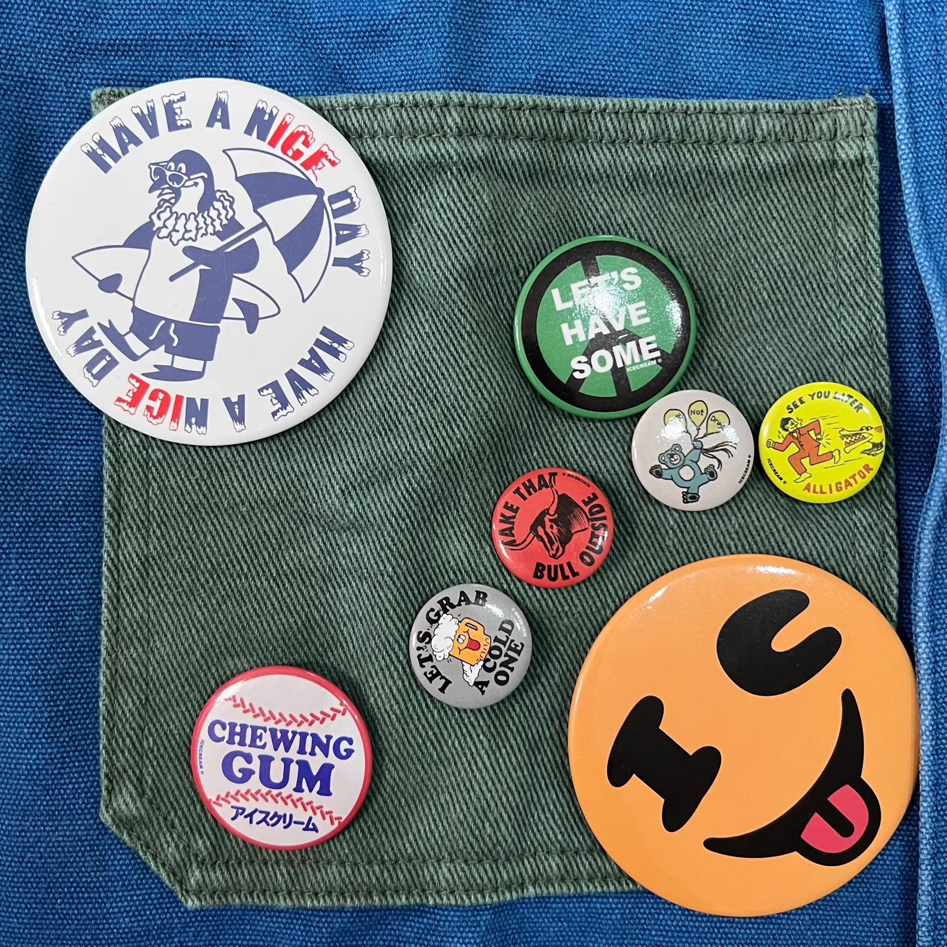 Billionaire Boys Club BBC ICECREAM Washed Canvas Vintage Work Jacket Q7 Size US L / EU 52-54 / 3 - 4 Thumbnail