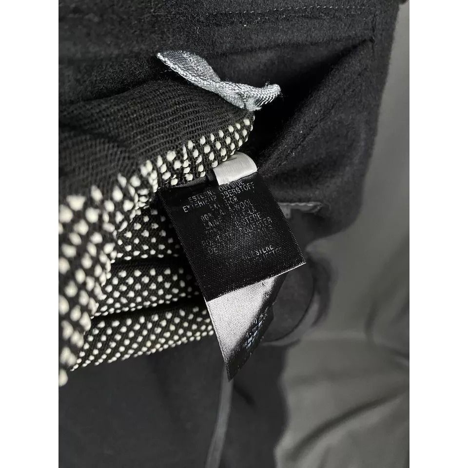 Ermenegildo Zegna MINT! Zegna Men's Black Wool Double Breasted Pea Coat Size S Size US S / EU 44-46 / 1 - 10 Thumbnail