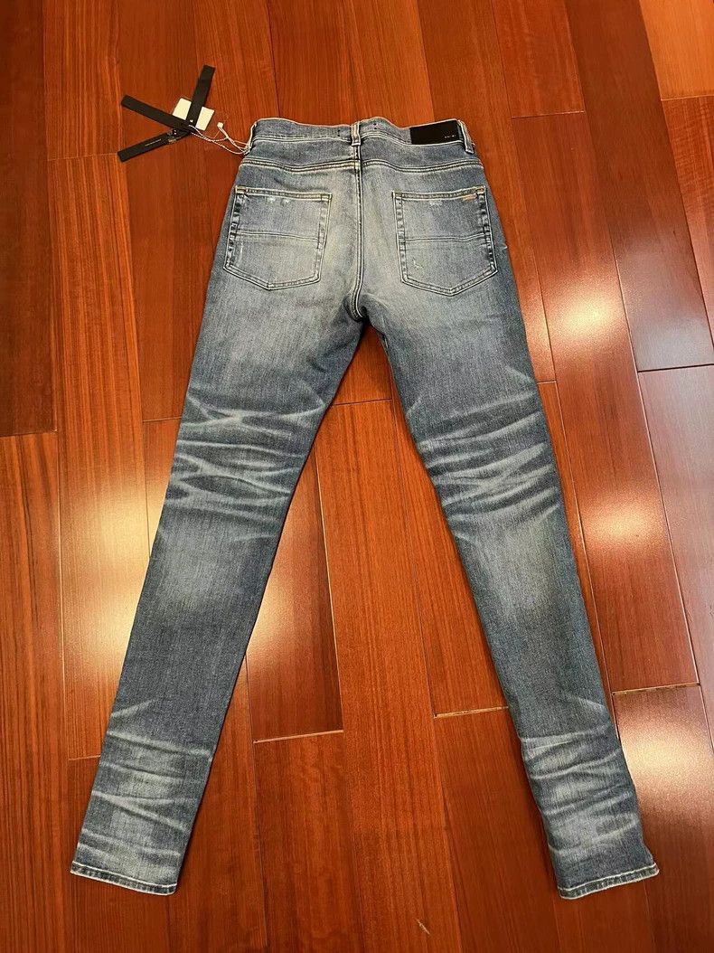Amiri Amiri collectible basic blue jeans Size US 32 / EU 48 - 2 Thumbnail