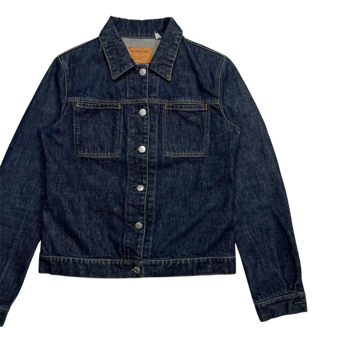 Helmut Lang AW 1998 Helmut Lang Classic 2-Pocket Denim Jacket Size US S / EU 44-46 / 1 - 2 Thumbnail