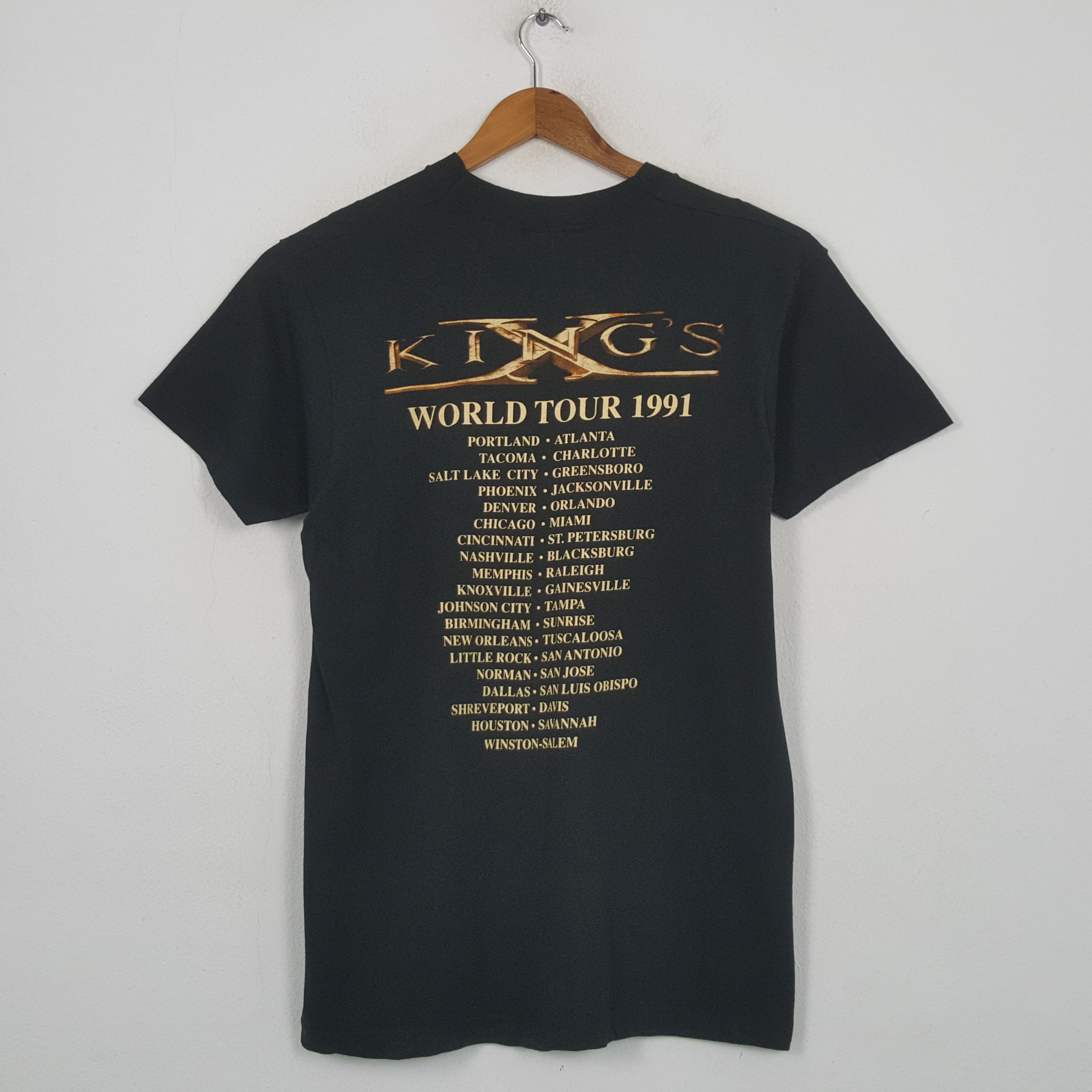 Band Tees Vintage King's X us Rock Band Faith Hope Love T-shirt RR1 Size US M / EU 48-50 / 2 - 3 Thumbnail