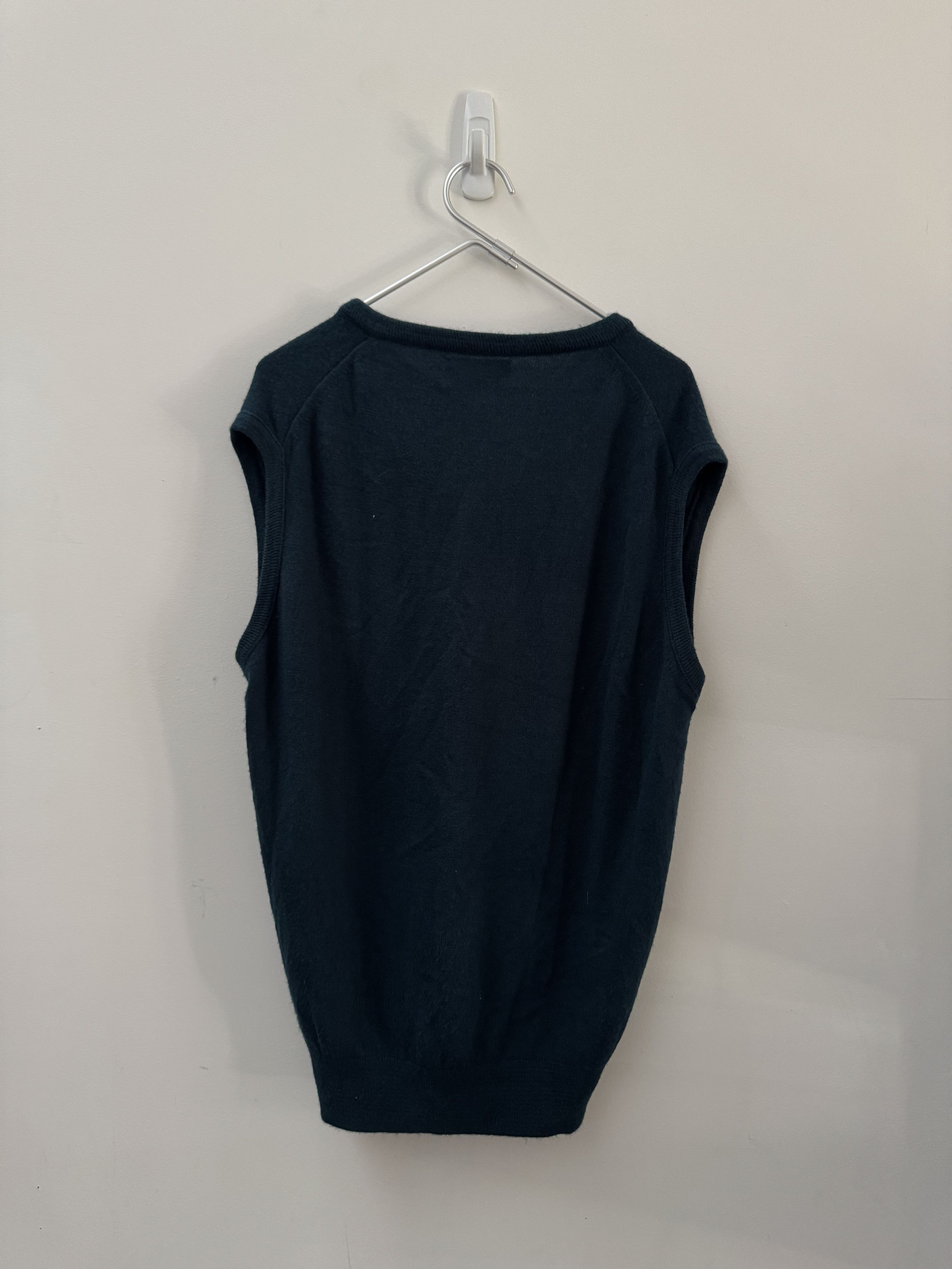 Christian Dior Monsieur Christian Dior Monsieur Knit Vest with Logo Embroidery Size US L / EU 52-54 / 3 - 2 Thumbnail