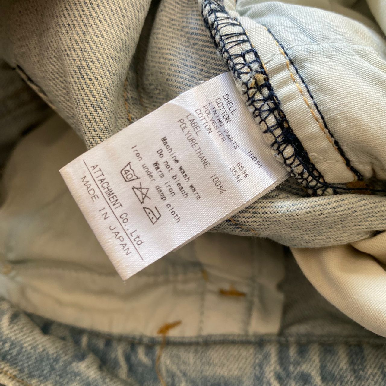 Attachment Vintage Attachment Japanese Brand Distressed Flare Denim Size US 30 / EU 46 - 16 Thumbnail